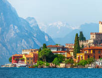 The medieval town of Malcesine is a small gem, set in stunning countryside.