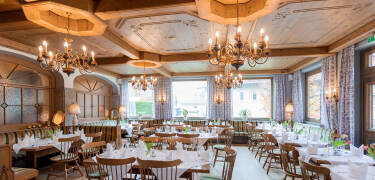Im Restaurant können Sie regionale Gerichte mit authentischem österreichischem Charme genießen