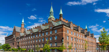 Hotellet ligger bare 12 km fra Københavns rådhus.