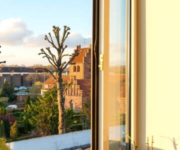 Das gemütliche Hotel befindet sich im Zentrum des charmanten Ortes Herlev in der Nähe einiger Parks sowie zahlreicher Cafés und Restaurants.