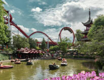 Take a trip to Tivoli, where you can try the many rides and have a nice lunch
