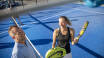 The hotel provides padel courts for guests interested in this popular sport.