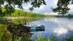 Hjälmaren ist einer der größten Seen Schwedens und nur 20 Autominuten vom Kumla Hotel entfernt.