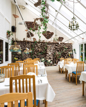 Genießen Sie bei Ihrer Ankunft ein Begrüßungsgetränk und freuen Sie sich auf ein köstliches 3-Gänge-Menü im stilvollen Restaurant.