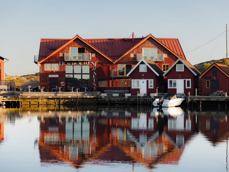 Book a relaxing getaway at Björholmen Hotell on the quiet northern tip of Tjörn.