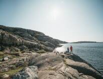 Tag på skærgårdsferie på den svenske vestkyst og bo direkte mellem klipperne med et ophold på Hav & Logi