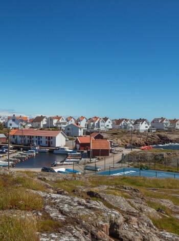 Das Hav & Logi liegt auf der Insel Bohuslän in Tjörn und bietet eine idyllische Küstengemeinde mit Schären- und Klippenlandschaften.
