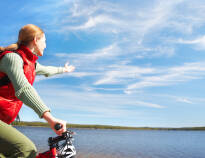 Die Mecklenburger Seenplatte können Sie bequem auf dem Fahrrad entdecken.