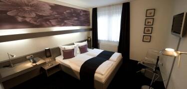 The modern rooms are soundproofed and provide a comfortable environment during your stay