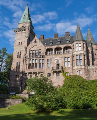 Ikke langt fra Växjö kan I opleve det smukke Växjö Slot.