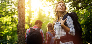 Der er også dejlige vandre- og cykelstier i det omkringliggende område.