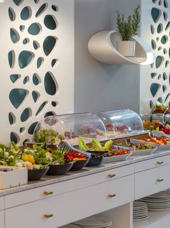 Tasty dishes await at the restaurant, blending Polish favorites with international flair.