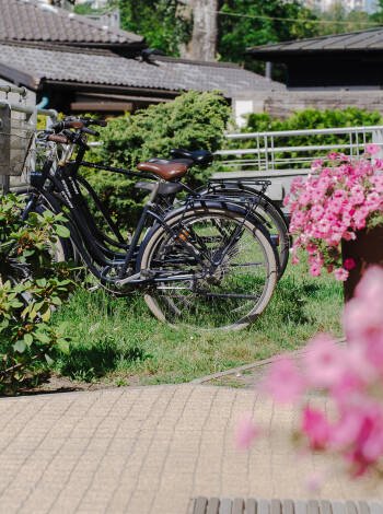 Explore the coastline with bike rentals or Nordic walking gear ready for active days out.