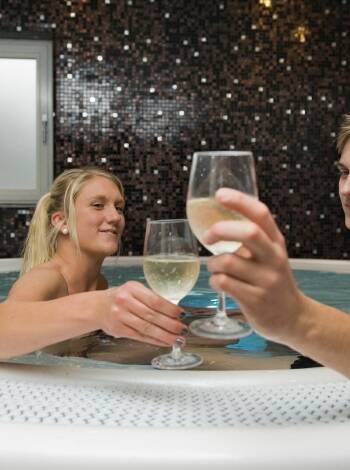 You have free access to the hotel's small but exclusive wellness area, which includes a sauna and Jacuzzi.
