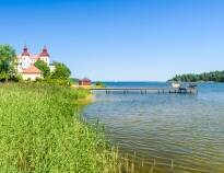 The hotel is just a short drive from the town of Lidköping and Sweden's largest lake, Vänern