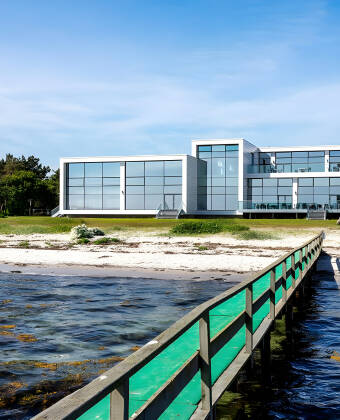 Storebælt Sinatur Hotel ligger ved sjøen og har direkte adgang ned til stranden.
