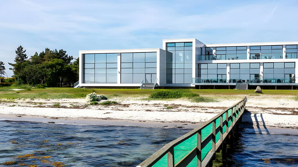 Das Storebælt Sinatur Hotel liegt direkt am Meer und hat somit direkten Zugang zum Strand.