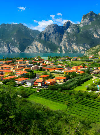 Gör utflykter för att utforska området och besök vackra städer som Torbole, Limone Sul Garda och Riva Del Garda
