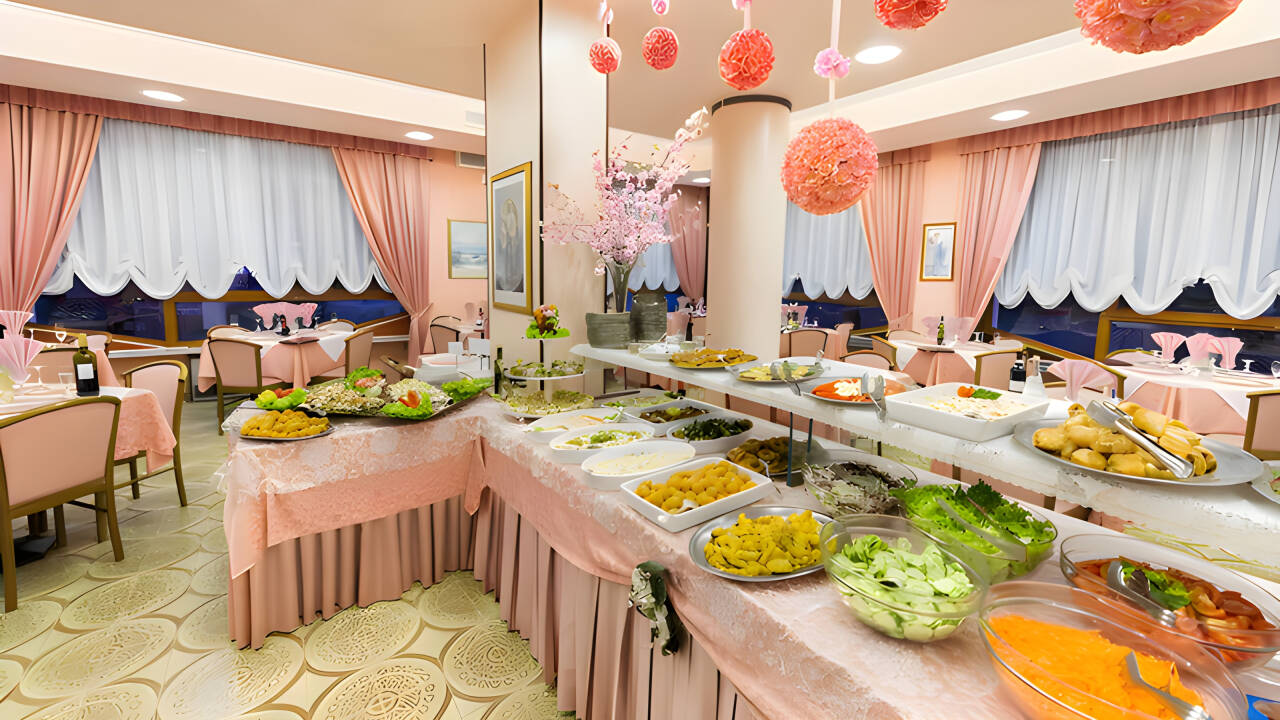 This stay includes an extensive evening buffet with plenty of delicious dishes from the authentic Italian cuisine