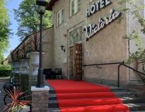 Hotel Wictoria has a central but quiet location in Mariestad, which is close to Sweden's largest lake, Vänern.