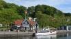 Machen Sie einen idyllischen Segeltörn mit der Hjejlen und genießen Sie die maritime Umgebung in einem der Cafés in Silkeborg.