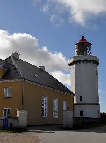 Der Leuchtturm von Hanstholm ist eines der vielen schönen Gebäude, die Sie in Nordjütland entdecken können.