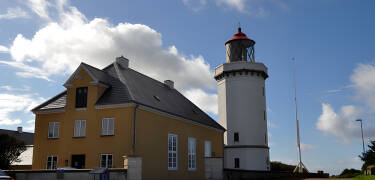 Der Leuchtturm von Hanstholm ist eines der vielen schönen Gebäude, die Sie in Nordjütland entdecken können.