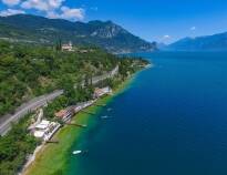 Hotel Antico Monastero enjoys a scenic and quiet location in Toscolano Maderno, close to Lake Garda