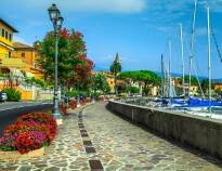 Toscolano Maderno's charming streets invite you to stroll