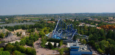 Surprise the kids with a trip to the Gardaland theme park, perfect for a family holiday