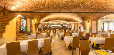 Enjoy your meal in the hotel's authentic castle restaurant - some drinks included in your stay
