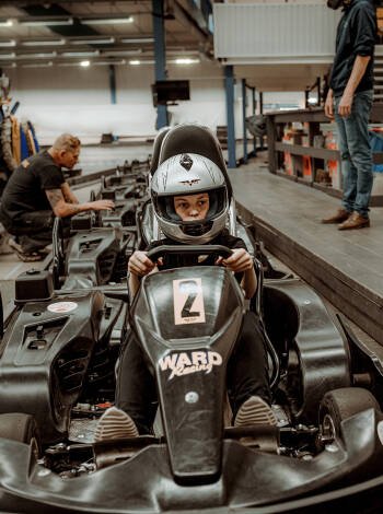If you like speed, you'll love racing on the hotel's go-kart track