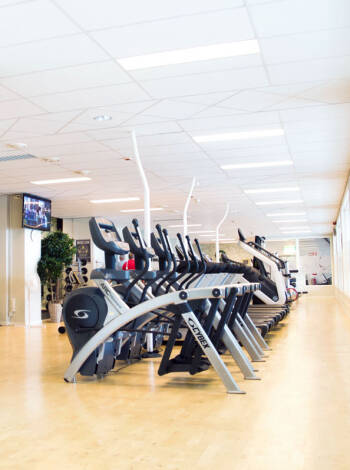 Keep your workout going during your holiday at Sweden's largest hotel fitness centre.