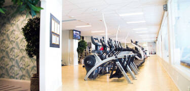 Aktivurlaub: Trainieren Sie während Ihres Urlaubs in Schwedens größtem hoteleigenen Fitnesscenter.