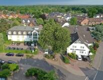 Hotel Klövensteen is ideally located in rural surroundings, a short distance from Hamburg.