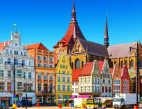 Rostock er fuld af historiske bygninger, kulturelle indslag, gastronomiske oplevelser og gode shoppingmuligheder.