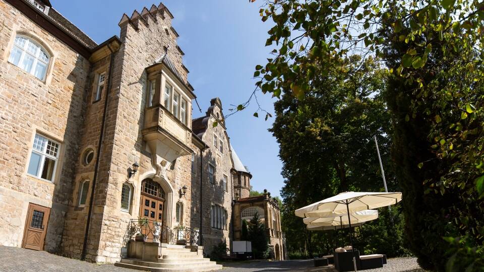 Ringhotel Villa Westerberge har en rolig og naturskøn beliggenhed i den middelalderlige by, Aschersleben