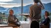 Fra restauranten har du også en spektakulær utsikt over Fedafjorden.