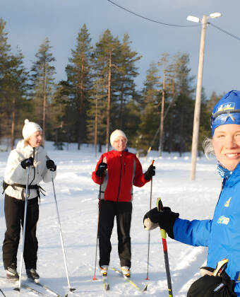 Om vinteren kan hotellet tilbyde hvad hjertet begærer i forhold til aktiviteter i sneen, både med og uden ski.
