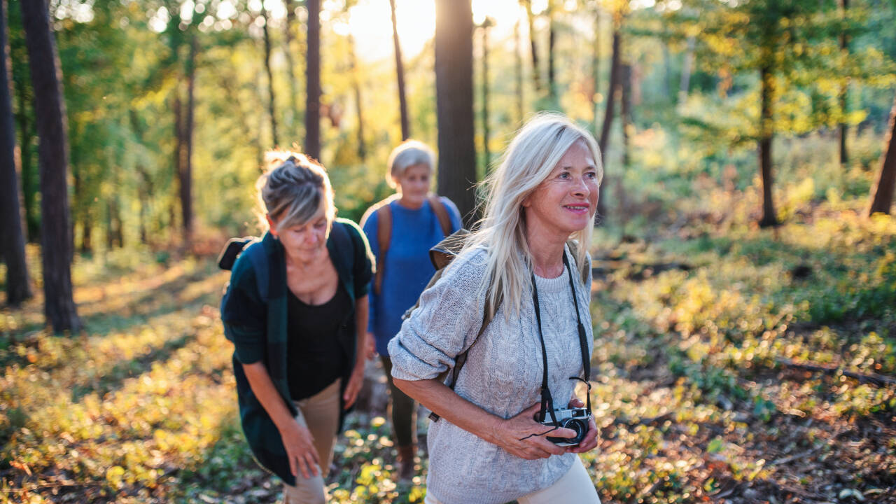 Omgivningarna erbjuder välmarkerade vandrings- och cykelleder.