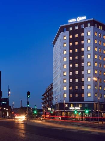 Cabinn Vejle welcomes you to a comfortable stay in the centre of Vejle