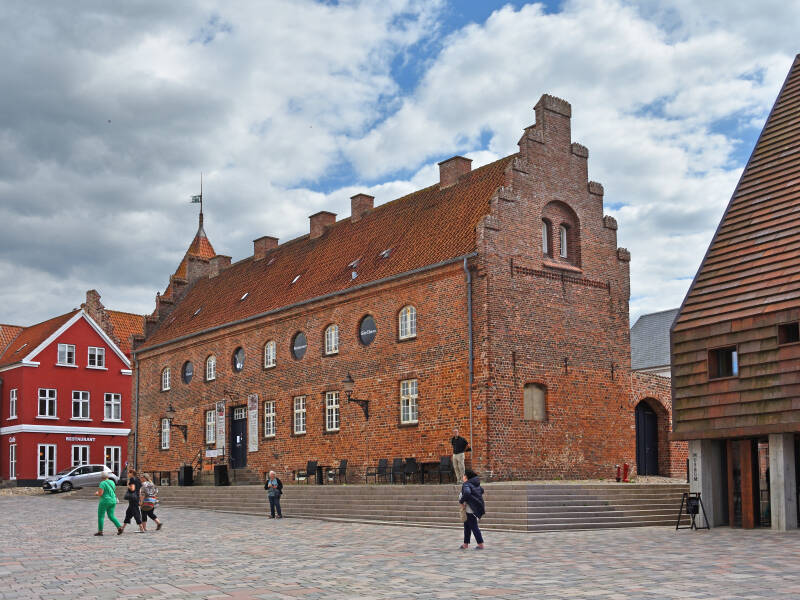 Stay in a unique former prison building in the old town of Ribe.