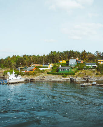 Take a boat trip to the small island, Hovedøya, and enjoy a fresh dip in the Oslofjord.