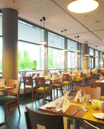 Gastronomi er en topprioritet på Centrovital Hotel, uanset om det er i restauranten eller i hotellets bar.