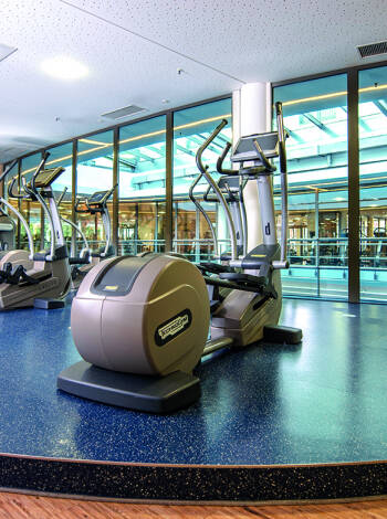 Der Sportclub im Centrovital ist dank seines großen Angebots viel mehr als „nur“ ein Hotel-Fitnessstudio.