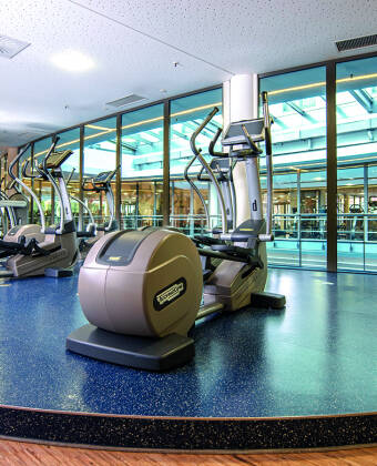 Der Sportclub im Centrovital ist dank seines großen Angebots viel mehr als „nur“ ein Hotel-Fitnessstudio.