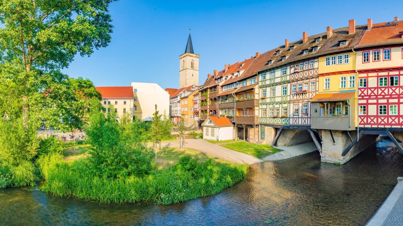 Erfurt is a really nice town close to Bad Köstritz and is definitely worth the drive.