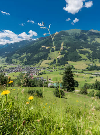 Alla rum har egen balkong med vacker utsikt över bergen i Hohe Tauern