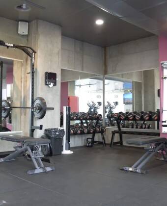 Die Fitnesseinrichtungen halten die Gäste aktiv und gesund.