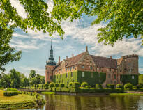 There are several beautiful castles worth visiting near the hotel, such as Vittskovle Slott.